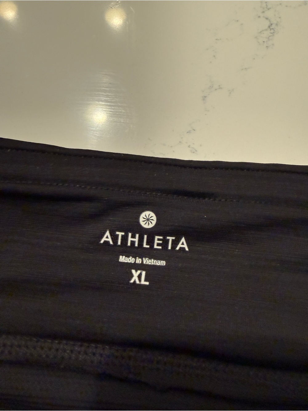 Athleta Black Tiered Mini Skirt - Picture 2 of 5